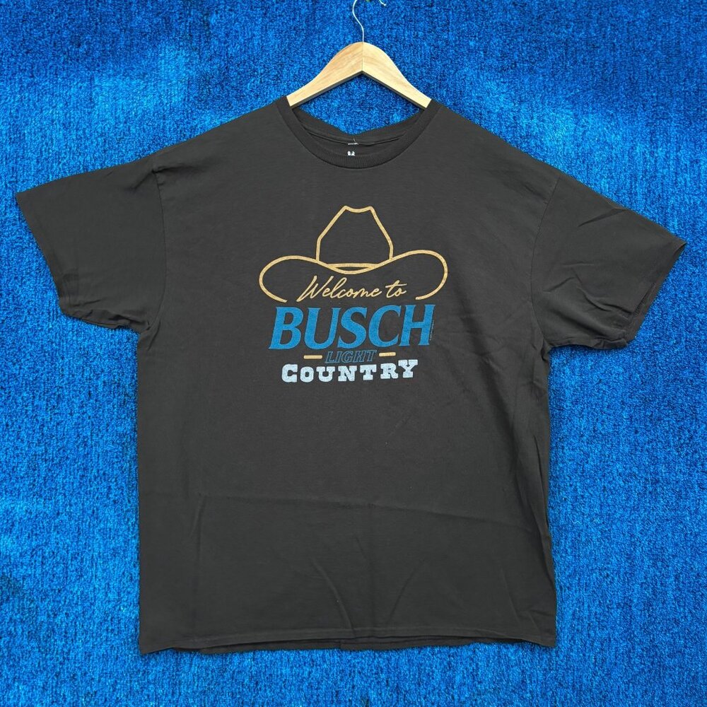 Busch Light Beer Country T-Shirt Size Large